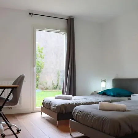 Apartmán Le Jardin Elegant & Cosy, Pour 6 Personnes, Animaux Admis