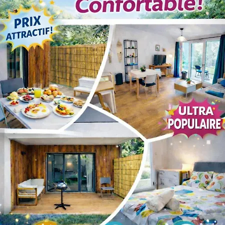 Le Jardin élégant&cosy, Pour 6 Personnes, Animaux Admis *