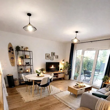 Apartmán Le Jardin Elegant & Cosy, Pour 6 Personnes, Animaux Admis *