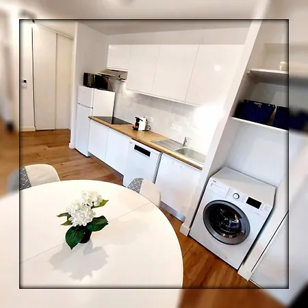 아파트 Le Jardin Elegant & Cosy, Pour 6 Personnes, Animaux Admis 비스카로세