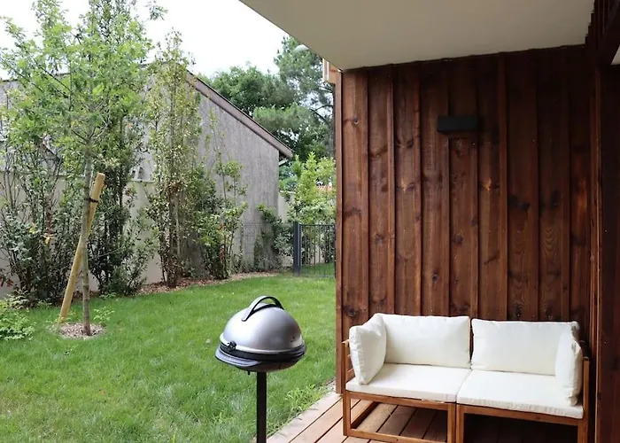 Le Jardin Elegant & Cosy, Pour 6 Personnes, Animaux Admis Lejlighed Biscarrosse